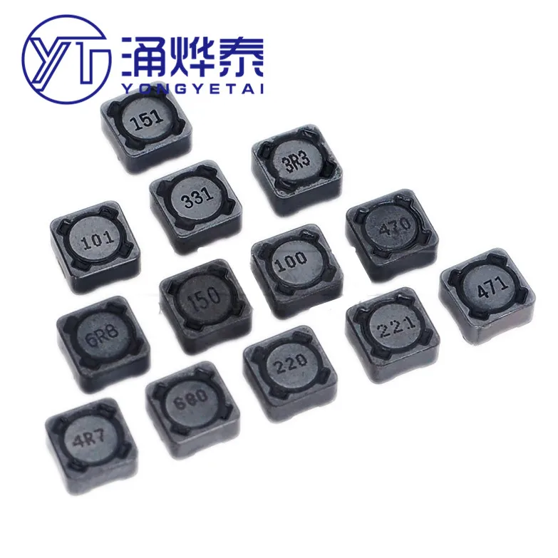 

YYT 10PCS CD127 Chip Inductor 2R2 3R3 4R7 6R8 10UH 22UH 33UH 47UH 68UH 100UH 220UH 330UH 470UH 680UH 1M