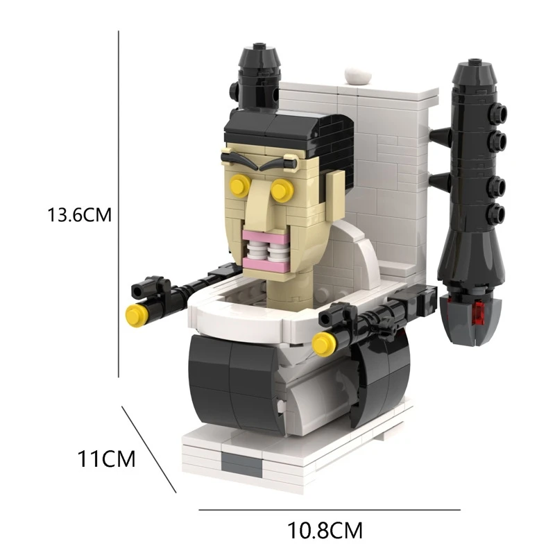 Skibidi Speelgoed Man Vs Monitor Serie Game Randmodellen Bouwsteen Beeldjes Volwassen Gemonteerd Desktop Ornamenten Speelgoed Gi