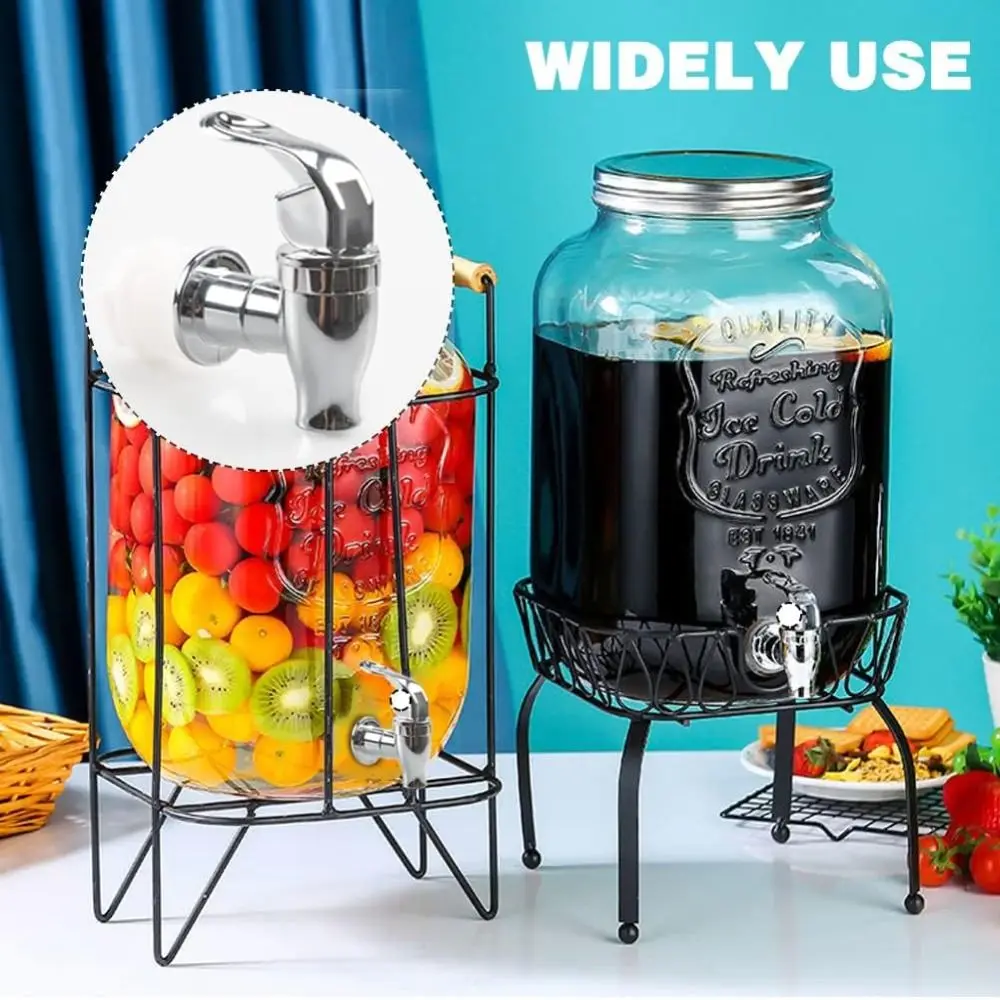 16mm Size Wine Bottle Faucet Leak Proof With Filter Drink Dispenser Faucet Plastic Material Push Style Cooler Faucet Replacement