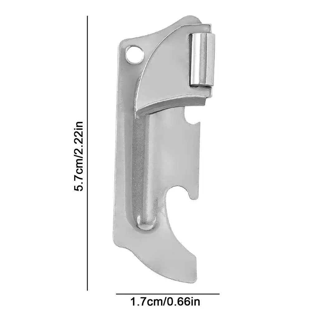 Can Opener Adjustable Stainless Steel Non-slip Manual Home Lid Gadget Kitchen Bottle Opener Bottle Gadgets Tool Jar Profess M8q7