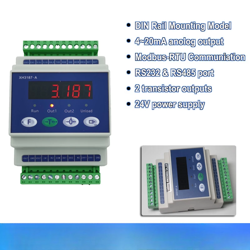 industrial weight scale 500 kg with rs485 4-20mA output controller for platform scale heavy duty