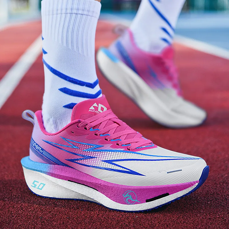 Running Shoes Original Man Carbon Plate Marathon Sports Shoes Cushion Lightweight Woman Comfortable Athletic Speciality Sneakers