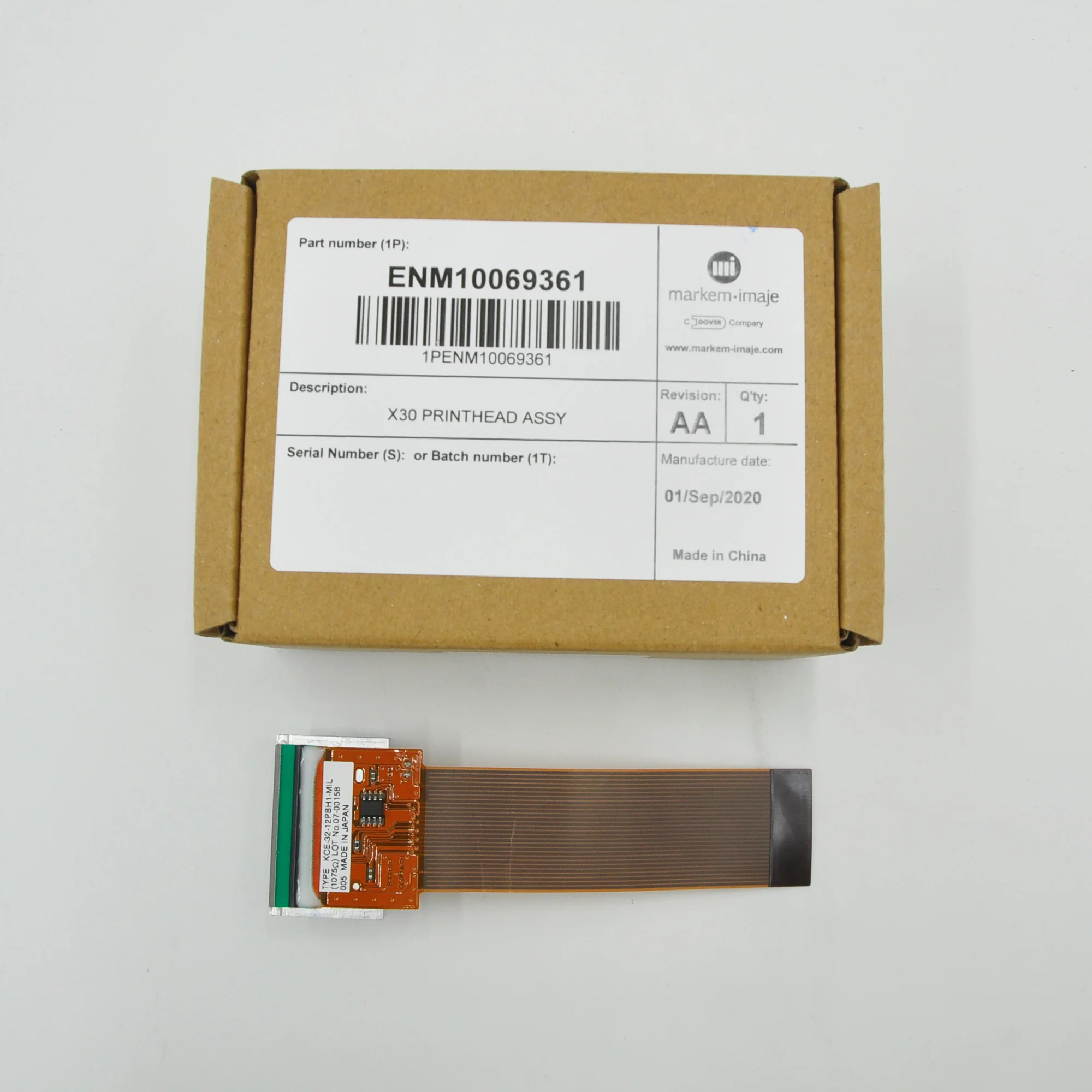 Original Printhead Markem Imaje ENM10069361 SmartDate X30 Printheads TTO Printheads for Markem X30 Printer