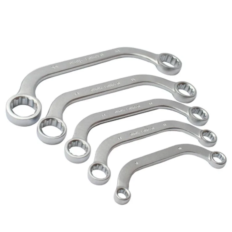 

5pcs/Set 8-10/11-13/14-15/17-19/21-22mm C-type Double-Headed Special-Shaped Fastening Wrench Repair Tool