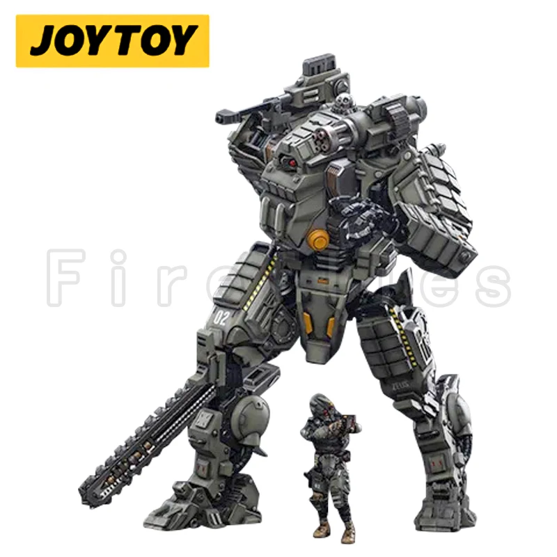 1/18 JOYTOY Action Figure Mecha New Zeus Mecha Heavy Firepower Model Anime Model Toy