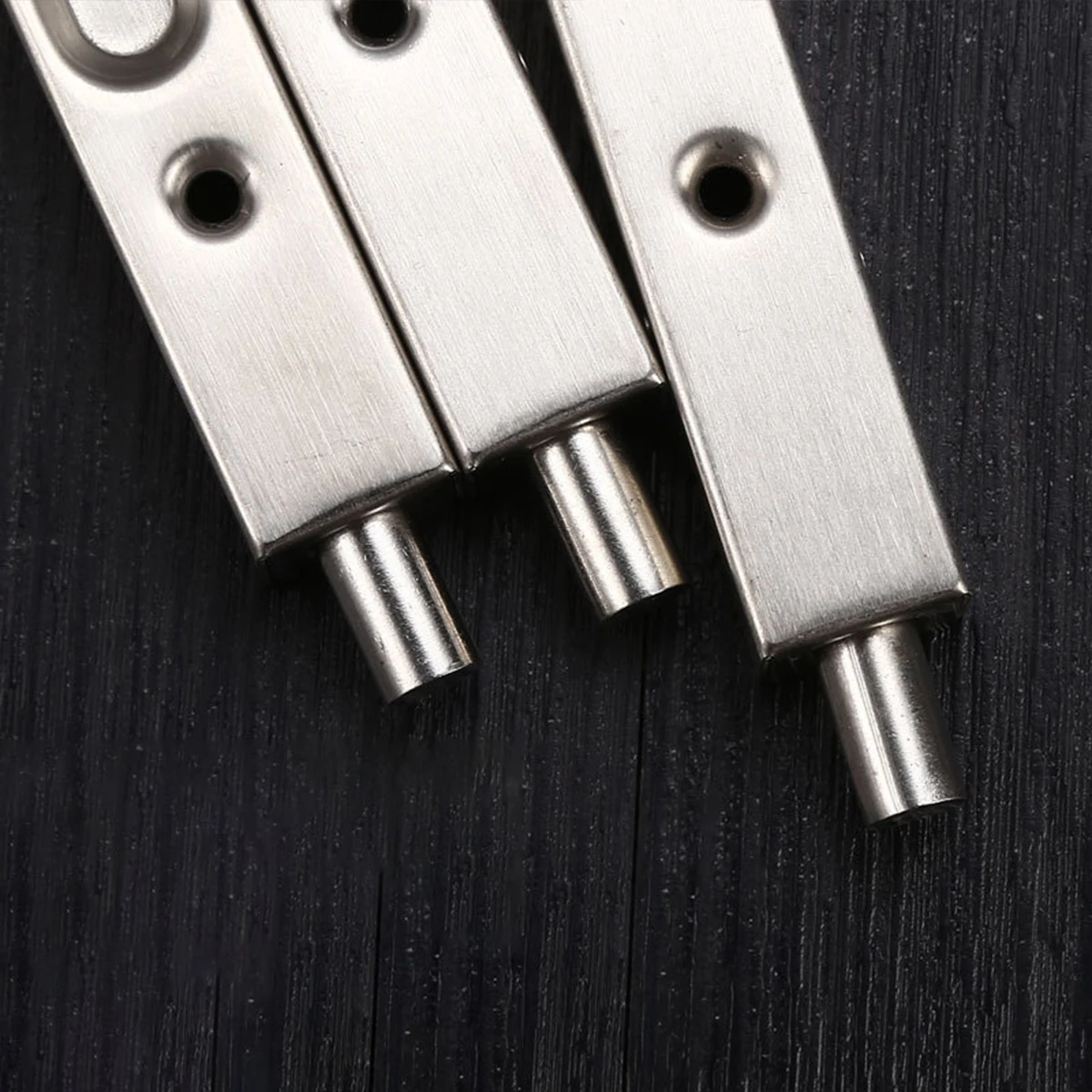 シルバー304ステンレス鋼オープンマウントドアラッチ,木製ドアおよび窓用の盗難防止ラッチ,新しいドアピン
