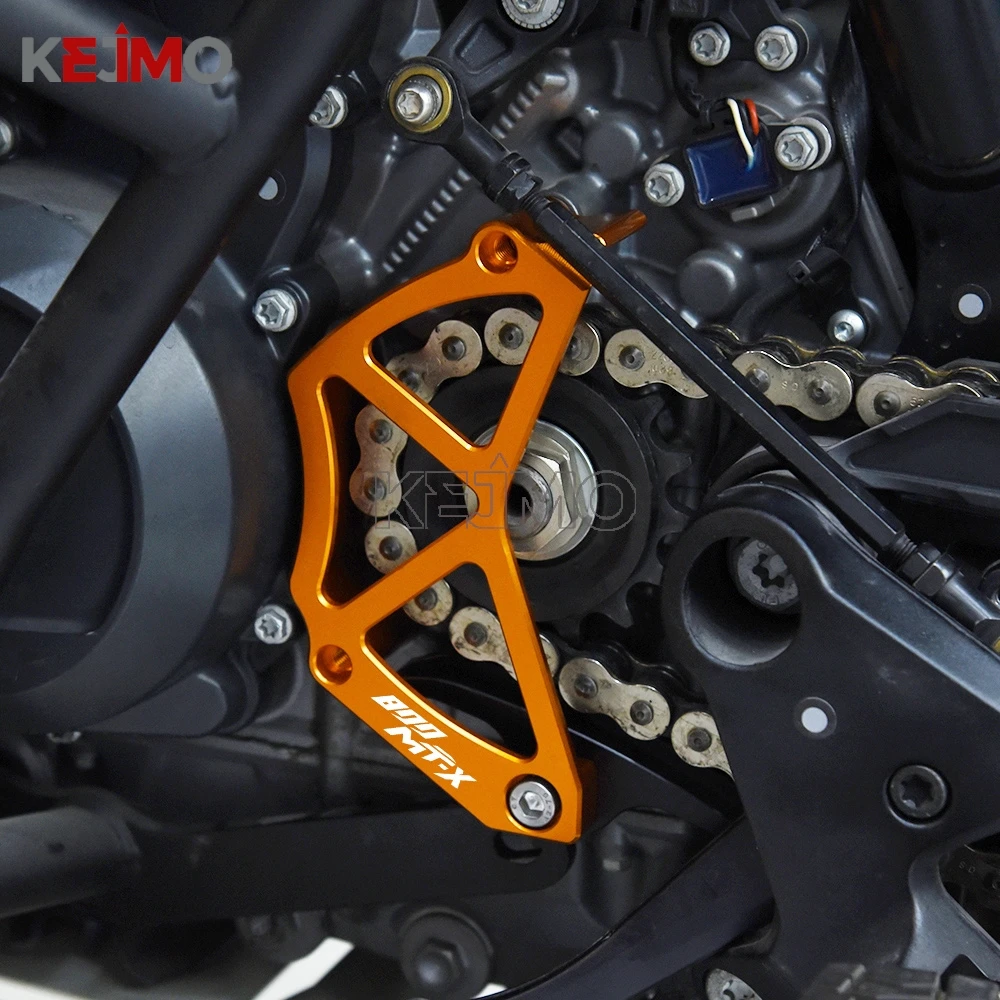 800MTX 800 MTX 800 MT-X 800 2025 2024 For CFMOTO CF moto Motorcycle Aluminum Front Sprocket Chain Guard Protective Shield 800mtx