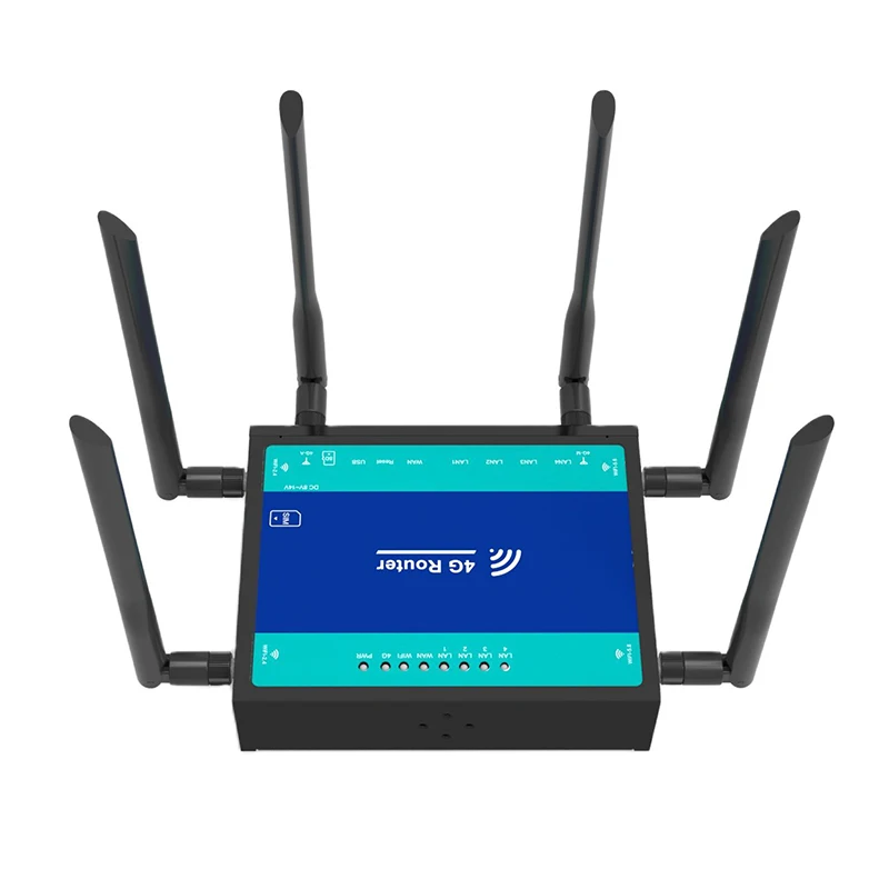 Cioswi WG155-T 1300Mbps Dual Band Gigabit High Speed 4G LTE Router Industrie Büro Router Wifi CAT6 CAT4 4G Modul EC25 EP06