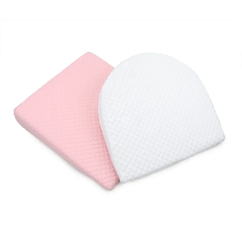 Newborn Baby Sleep Pillow Anti Baby Spit Milk Crib Cot Sleep Positioning Wedge Anti-Reflux Cushion Cotton nursing pillow