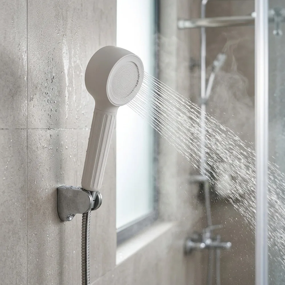 Backwash Shower Head with Anti-Flush Cold Water Drain Dual Spray Switch Water Saving Check Valve for Standard Hoses