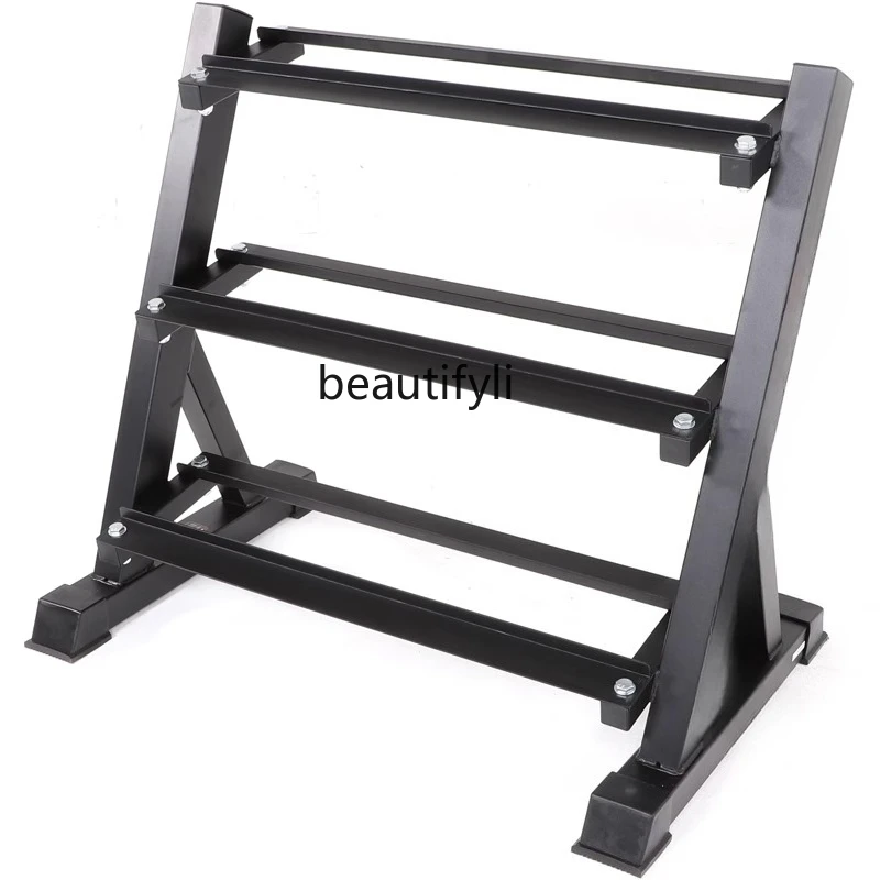 

Dumbbell rack Household small three-layer dumbbell rack Commercial grade fitness equipment Professional placement rack