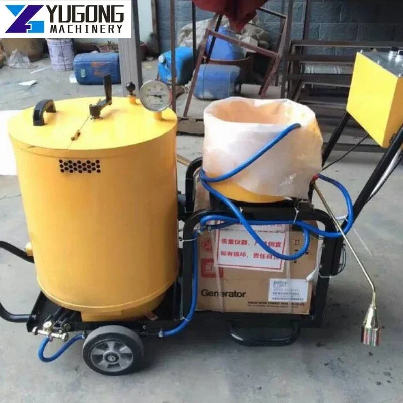 YG 60l Asphalt Crack Filling Machine Concrete Crack Filler Joint Sealing Machine Road Surface Crack Filler Machine