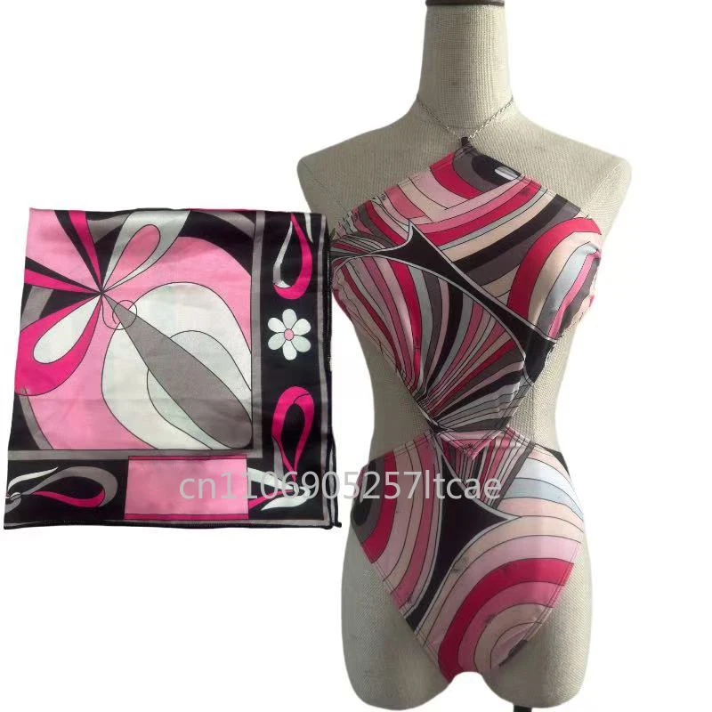 

New Women's Headband Swimsuits Lady Classic Sexy Scarf Swimsuits
