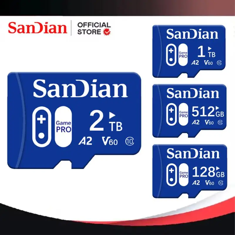 Ultra Micro TF SD Card 1TB 2TB SD Memory Card 128GB 256GB Extreme PRO V30 4K UHD TF Card cartao de memoria For Camera Dash cam