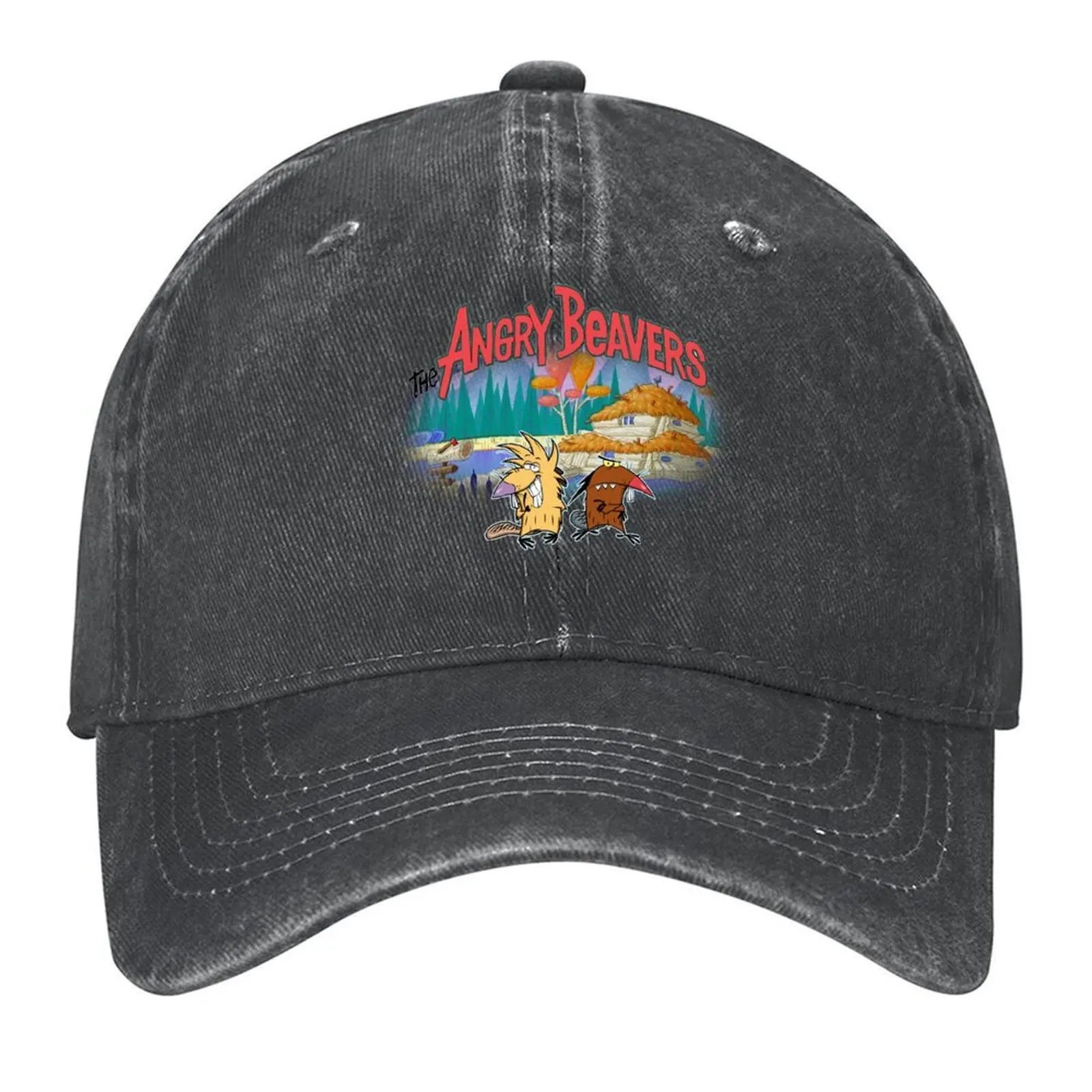 

THE ANGRY BEAVERS Baseball Cap luxury caps Trucker Hat Wild Ball Hat Vintage Women's Hats For The Sun Men's