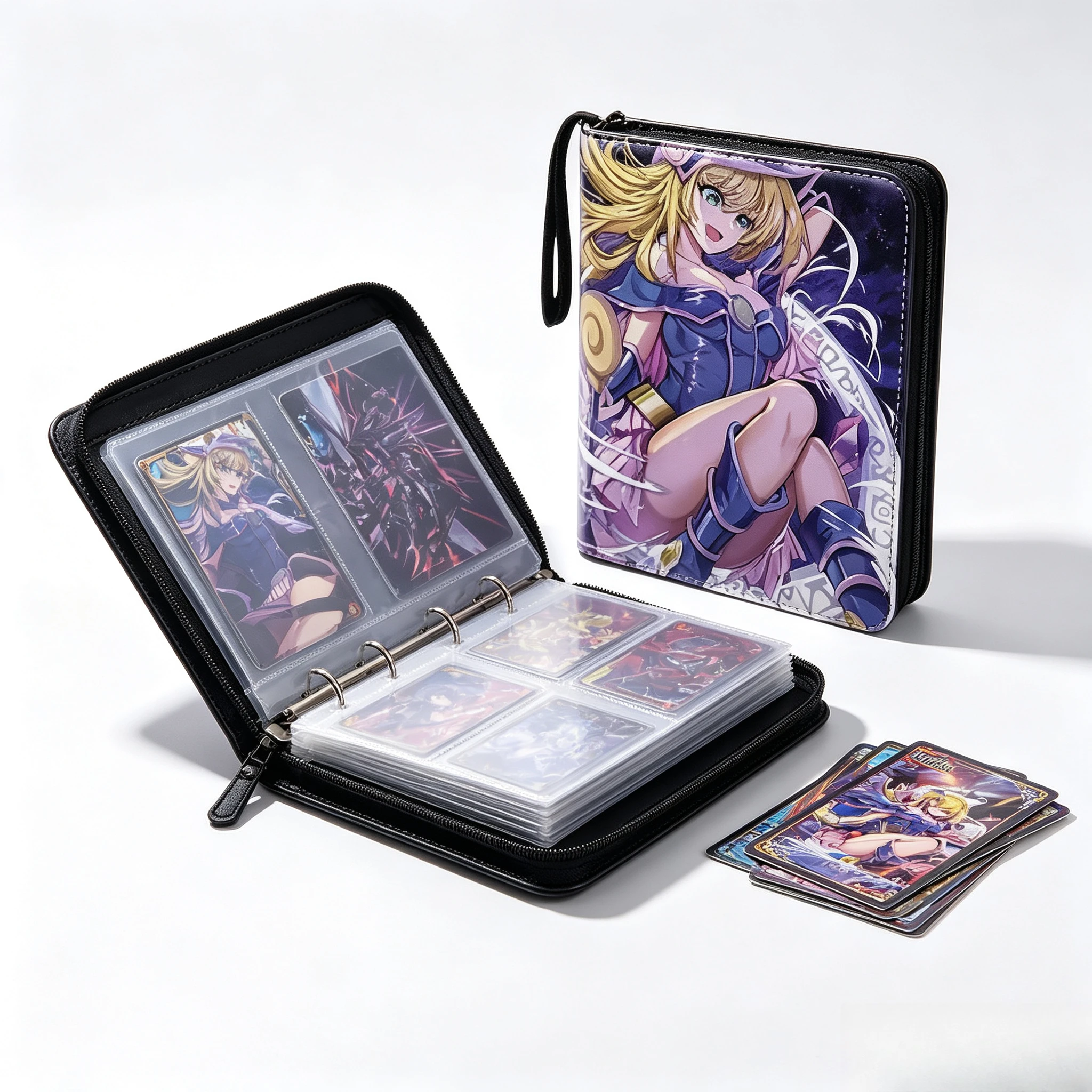 Hot 400pcs/900pcs Card Album Book Anime Yu Gi Oh Collection Card Zipper Game Cards Binder Holder Kids Toys Gifts