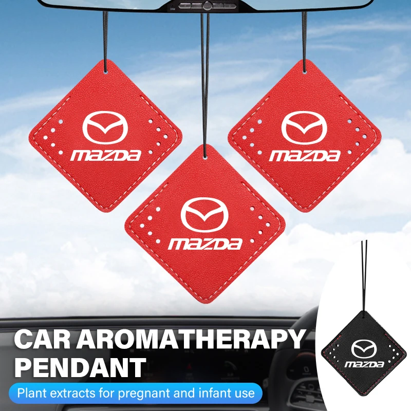 Ароматизатор для автомобиля Mazda, подвеска-парфюм на зеркало заднего вида, декор для моделей 2, 3, 5, 6, Axela, Atenza, Speed 6, CX3, CX4, CX5, CX7, CX8, CX9, MS