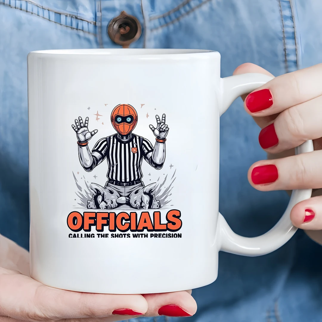 

Official Referee Cartoon Mug 11OZ Kids Sports Drink Cup Christmas Gift Home Practice Cup