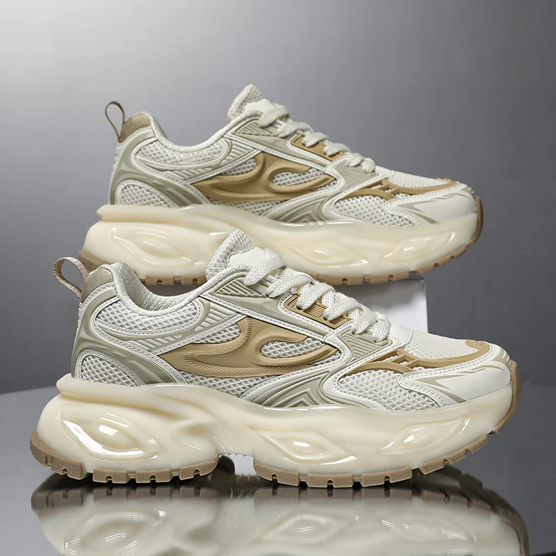 

Unisex Sports Shoes Trendy Mesh Breathable Classic Retro Street Sports Shoes 2025 New Casual Jogging Shoes for Men