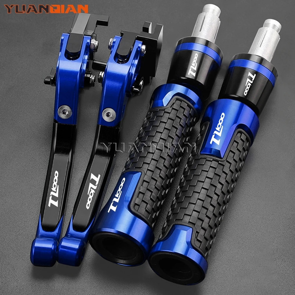 For Suzuki TL1000 TL1000S TL 1000S 1997 1998 1999-2001 Motorcycle Accessories Adjustable Brake Clutch Levers Handlebar Grips End