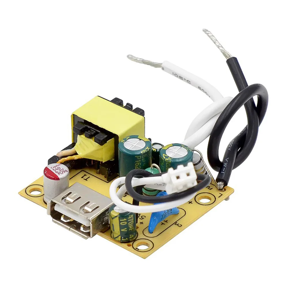 5V 2A 10W AC-DC Switching Power โมดูลแยก Power AC 110V 220V ถึง 5V Step Down Buck Converter Bare Circuit Board