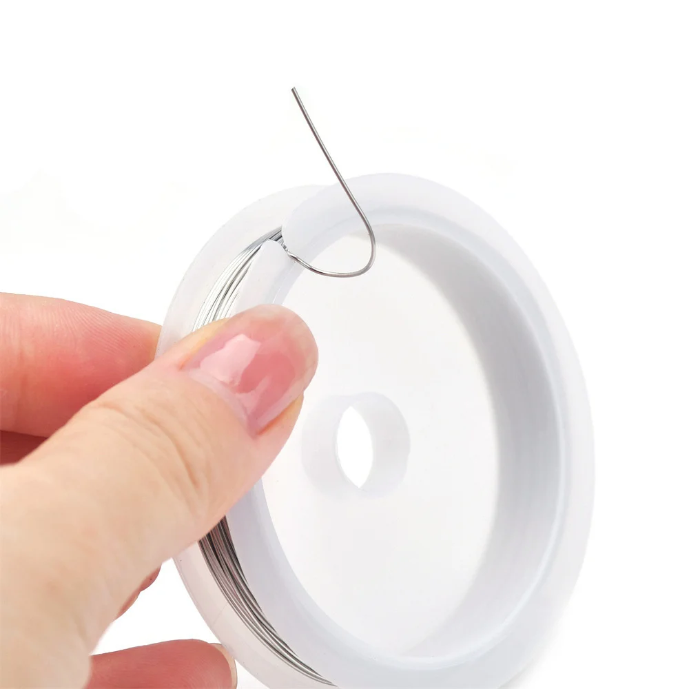 20,22,24,26,28 Gauge 304 Stainless Steel Wire 0.3-0.8mm Craft Bailing Wire Sculpting Wire For Jewelry Making DIY Handcraft image 6