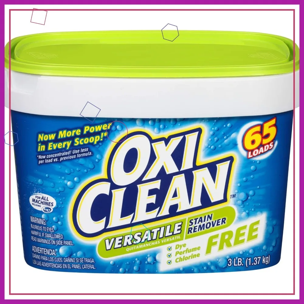 

Powerful Stain Remover, 4-Pack of 3 lbs Each, Versatile for Laundry and Household Cleaning