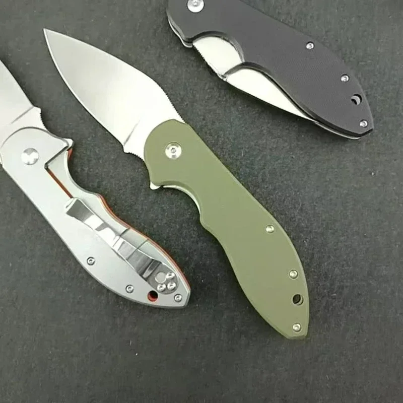 

C172 Pocket Folding Knife D2 Blade G10 Handle edc multitool knifes Portable selbstverteidigung Hiking Hunting Survival Knife