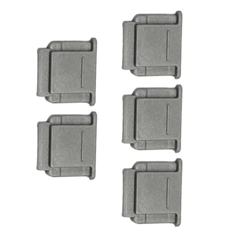 Dust And Scratch Protective Covers 5Pcs Set For ZV1M2/ZV1F/E10 A6000 A7M4/A7M3/A7RM4 Digital Camera Hot Shoe Caps Gray