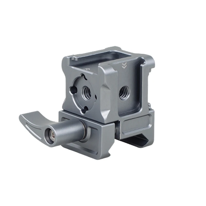 Schnell spanner Nato Rail Clamp Kalt schuh halterung 1/4 Gewinde Monitor halterung für Magic Arm SLR Kamera Käfig Stabilisator Zubehör – Detail 1
