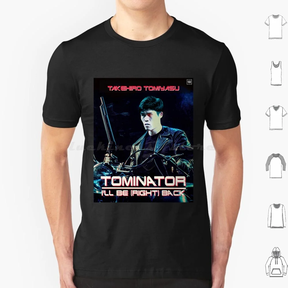 The Tominator T Shirt 6xl Cotton Cool Tee Tomi Tomiyasu Takehiro Tomiyasu Goonertoons Football London Coyg Gunners Soccer
