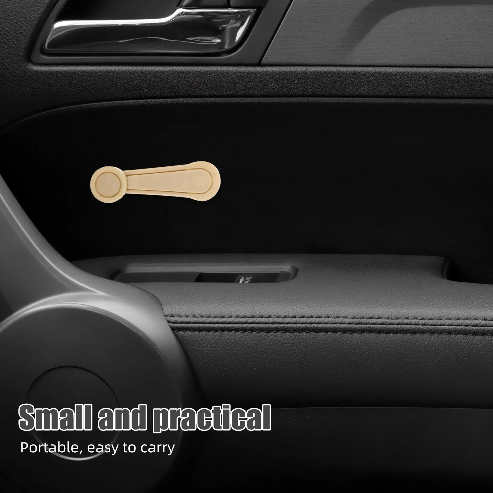1Pair Window Crank Handle Universal Automotive Replacement for Car Truck Rear Front Window Winder Riser Operator Crank Grip