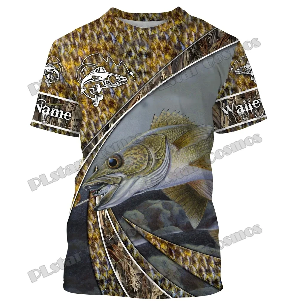Mahi-Mahi, Wahoo, Tuna Fishing Customize Name 3D Printed Men's Fashion t shirt Summer Unisex Casual short sleeve T-shirt TX311