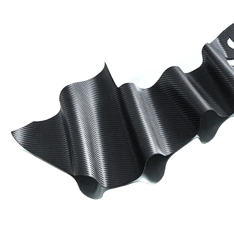 Car Door Anti Kick Pad Carbon Fiber Leather Texture Anti Dirt Protective Sticker Auto Accessories For MG HS 2018-2020 2021 2022