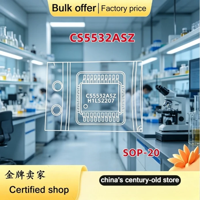 Brand New Original CS5532-ASZ SSOP-20 ADC DAC Converter IC Chip