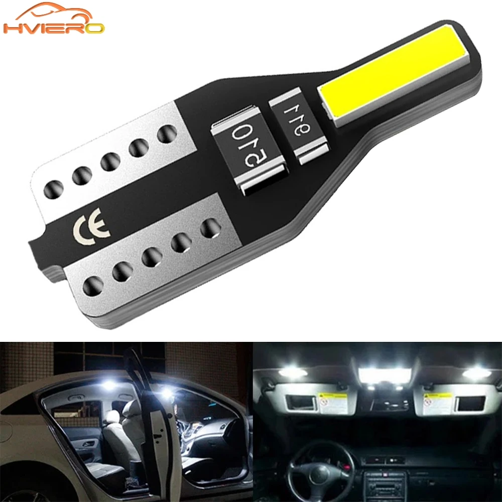 

Car Interior Reading Dome T10 7020 2LED Reverse Lamp License Plate Light DC 12V Auto Clearance Signal Brake Trunk Bulb Universal
