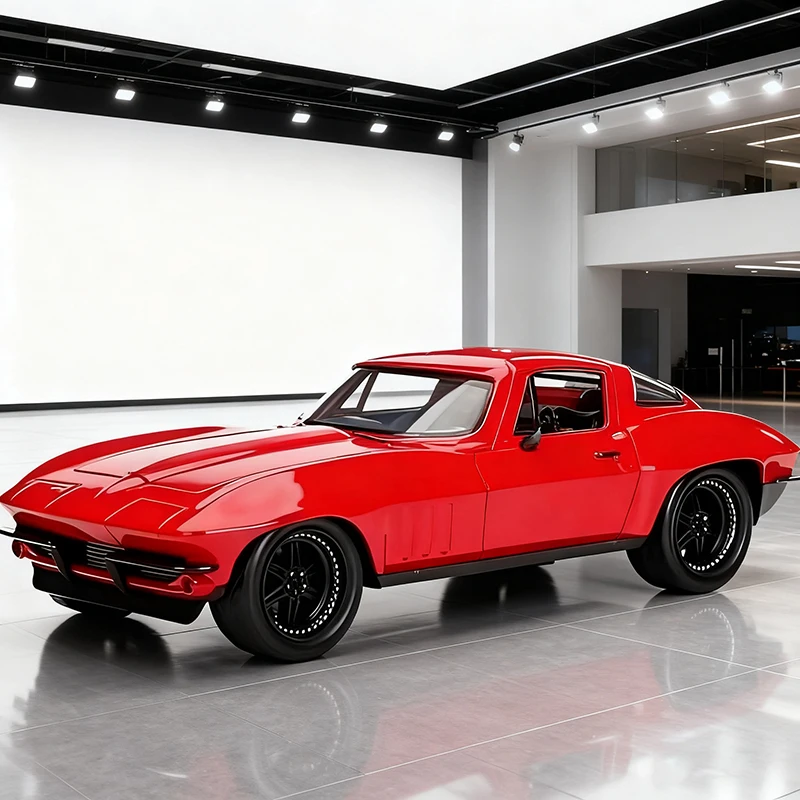 

JADA 1:24 Corvette F8 Alloy Car Diecasts & Toy Vehicles Car Model Miniature Scale Model Car For Children