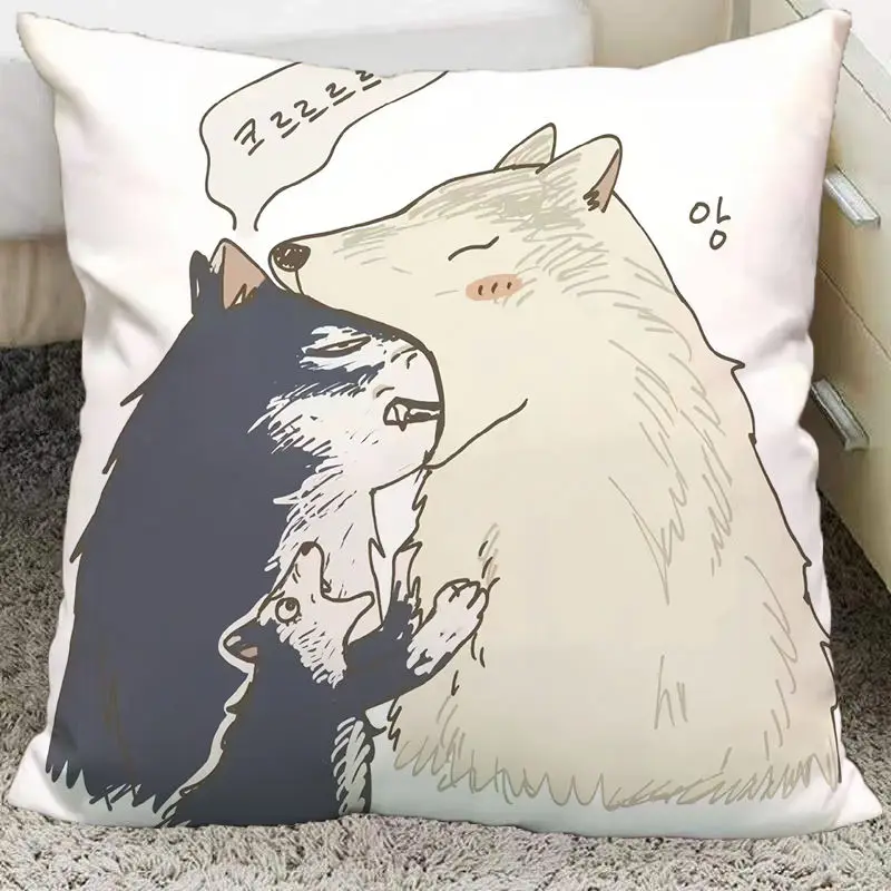 Night By The Sea Manga Manhwa Bl Yaoi Manwha Pillowcase and Throw Pillow Covers Case Decorative Cushions Home Decor 40x40cm