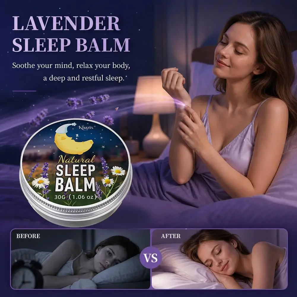 Sleep Cream Deep Moisturizing And Long-lasting Fragrance Lily And Chrysanthemum Rosemary Portable Night Cream 30g 1/2/3pcs