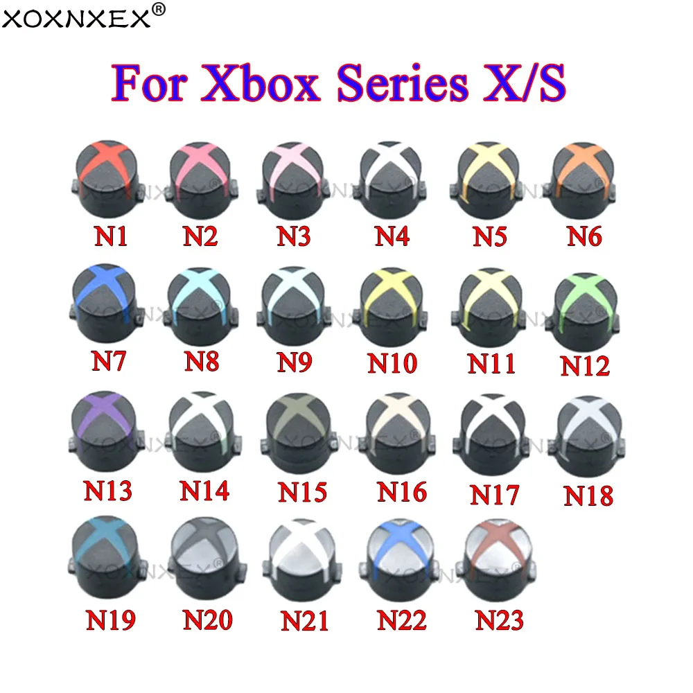 

XOXNXEX 1 шт. для беспроводного контроллера XBOX серии X S, сменный Детский комплект для XBOX S X, кнопки для геймпада, набор аксессуаров