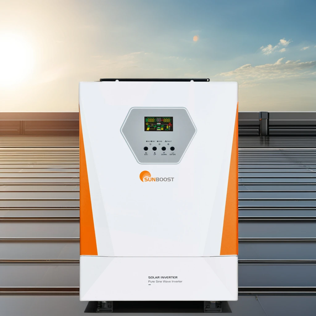 SUNBOOST Comprehensive Support Hybrid MPPT Solar Power Inverter 3KW 4KW 5KW 6KW 230V DC/AC 48V Inverter