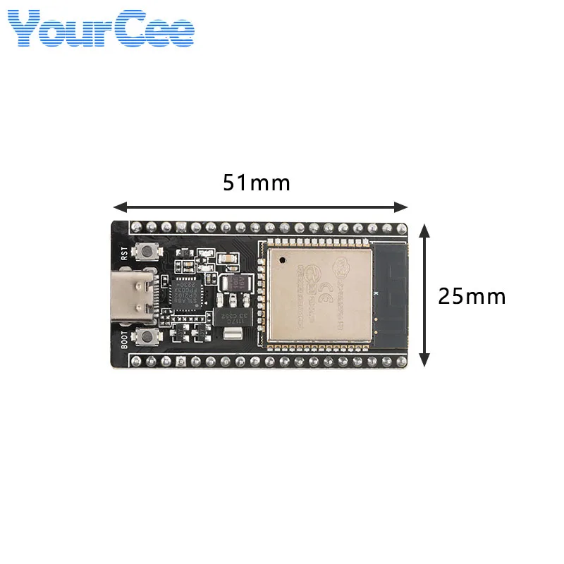 ESP32 CP2102 Ble WiFi Wireless Expansion Development Board Module YPE-C USB Dual Core ESP32-DevKitC-32 ESP-WROOM-32