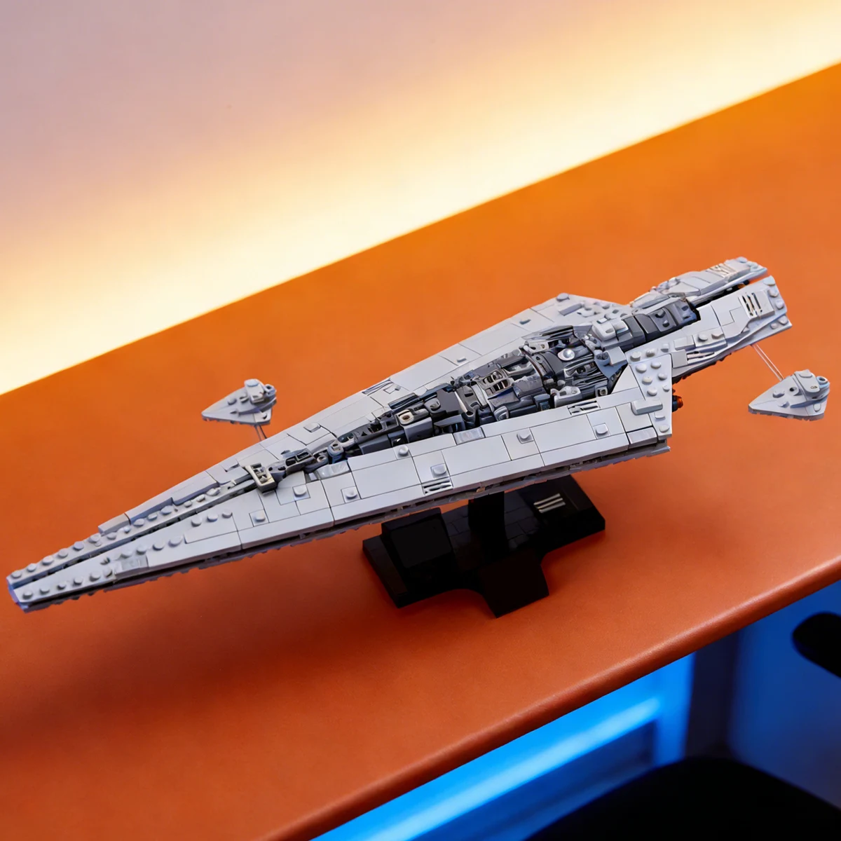 600+ pièces de blocs de construction de modèle d'avion de combat spatial, galaxie militaire, MOC-Star-Ship-StarFighters, jouets pour garçons, cadeau