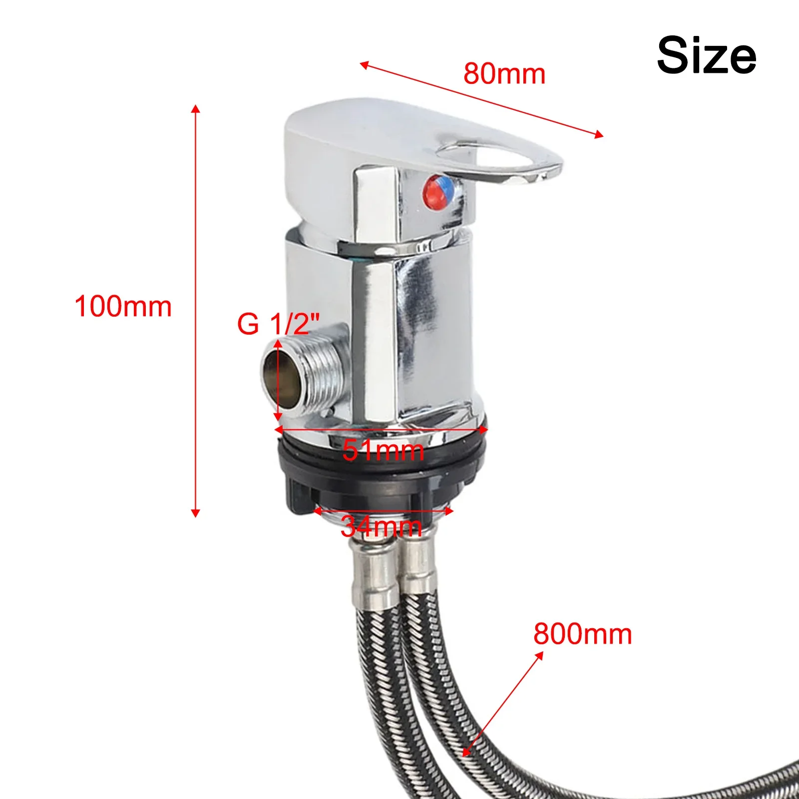 Camping Showers Outdoor Showers Shower Faucet Water Control Water Valve Zinc Alloy Construction Consistent Water Flow