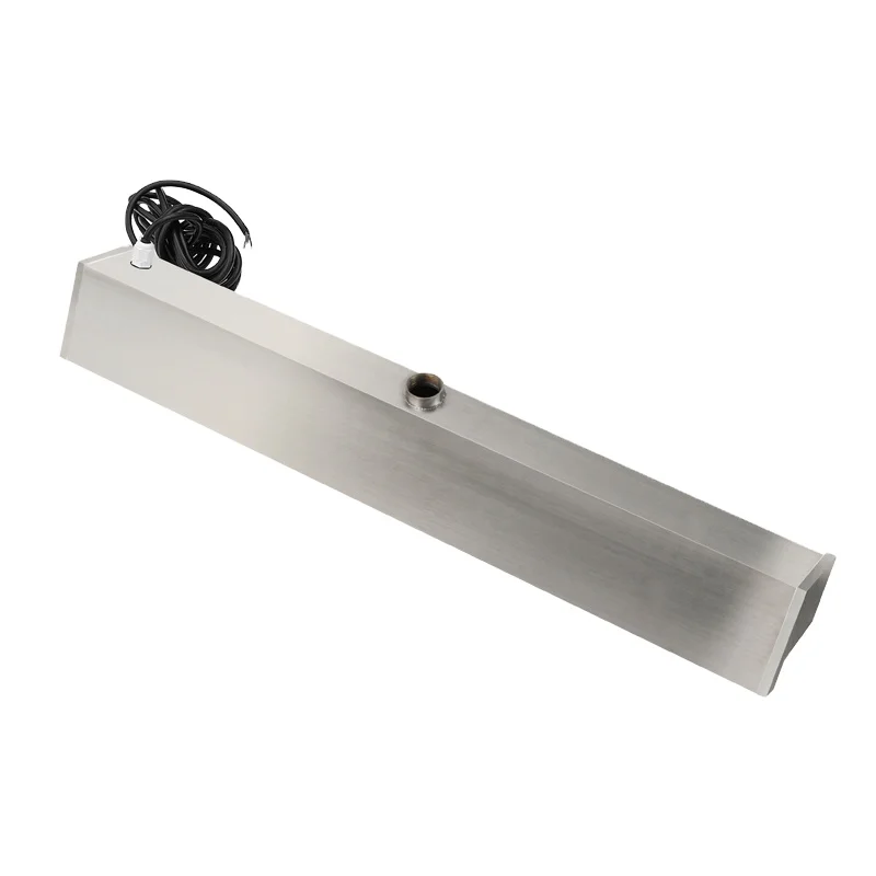 

STLF Home Garden or Backyard Decorative Stainless Steel Waterfall Swimming Pool Outdoor Artificial Blade Sheer Water Descent