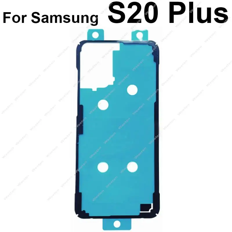 2pcs Waterproof Back Battery Glass Cover Adhesive Sticker Tape Glue For Samsung Galaxy S8 S9 S10 S10E S20 S21 S22 Plus Ultra Fe