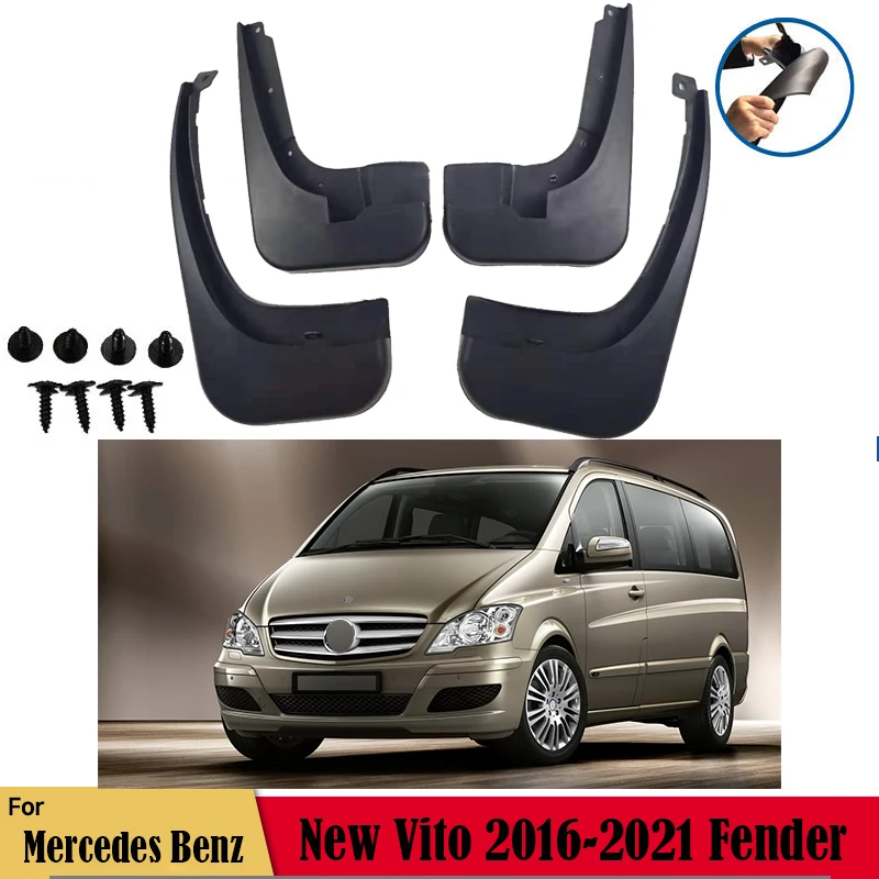 

Для Mercedes Benz New Vito 2016 2017 2018 2019 2020 2021 автомобильная шина модифицированное крыло грязезащитный автомобильный аксессуар для украшения