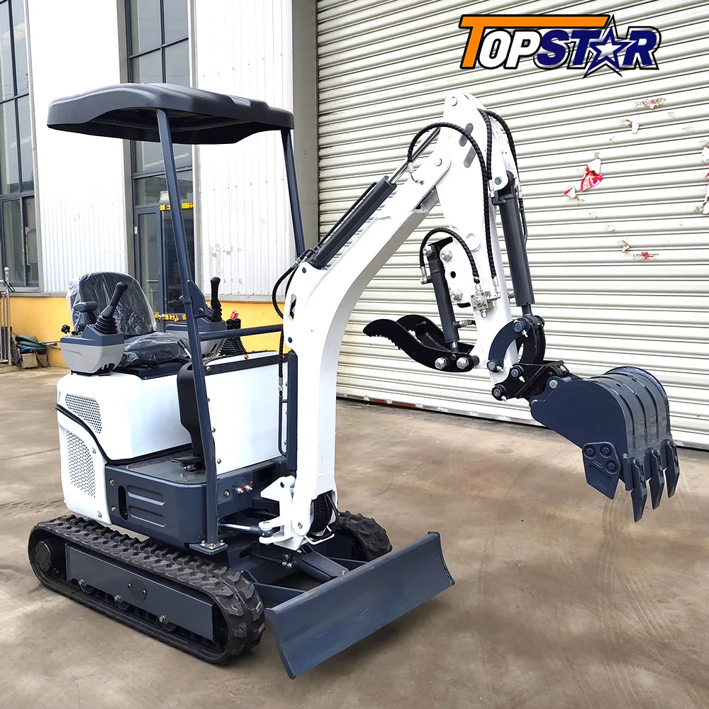 تخصيص 0.6 طن 1.5 طن محرك كوبوتا حفارة صغيرة المدمجة باجر CE EURO 5 EPA مصنع العرض للاستخدام السكني