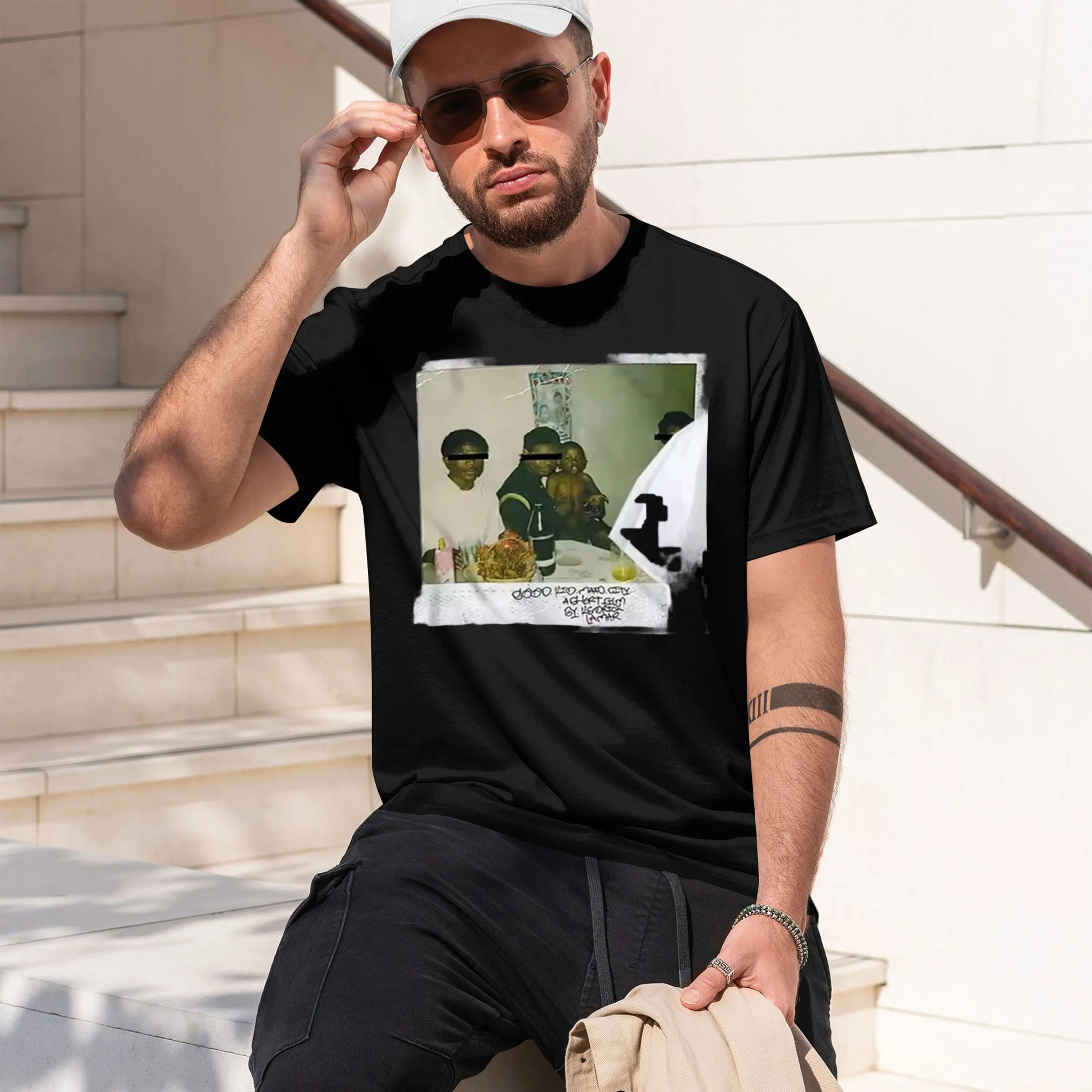 Retro Vintage Men's T-Shirt With 2000 Lied Photo City Aesthet Graph Design For Casual Wear In Summer And Autumn Perfect Gift For