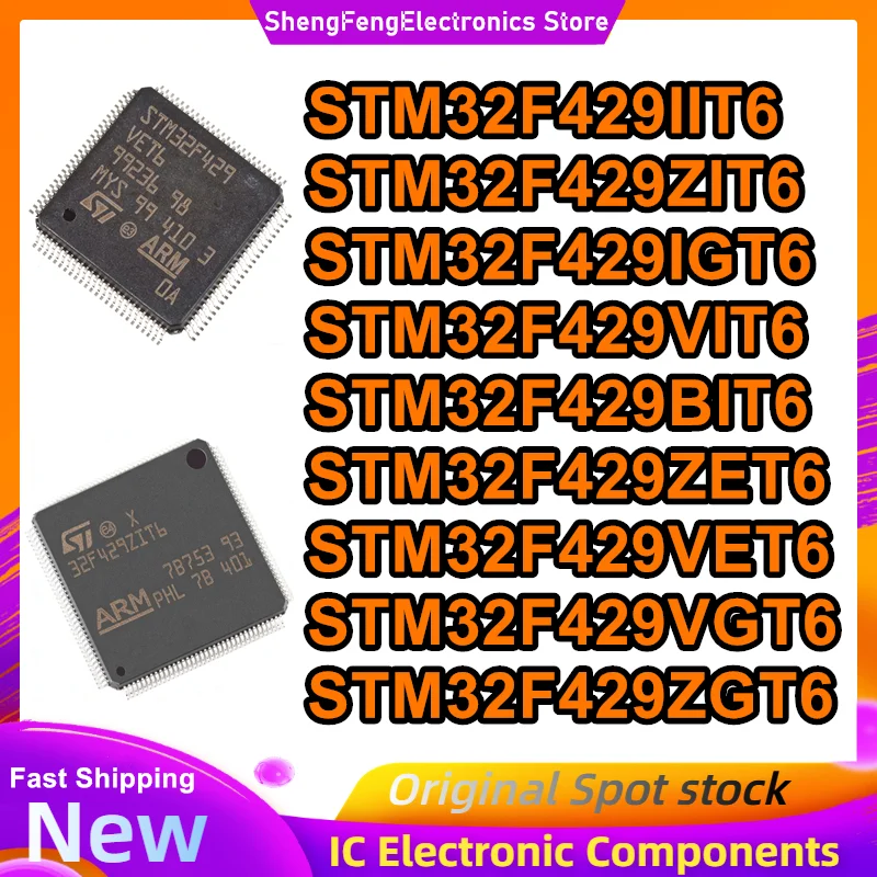 

STM32F429IIT6 STM32F429ZIT6 STM32F429IGT6 STM32F429VIT6 STM32F429BIT6 STM32F429ZET6 STM32F429VET6 STM32F429VGT6 STM32F429ZGT6